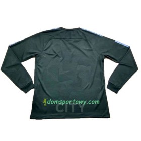 Koszulka Manchester City Trzeci Koszulki Piłkarskie 2017-2018 Długi Rękaw